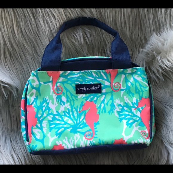 Simply Southern Accessories - Simply Southern Insulated Lunch Box Bag Beach